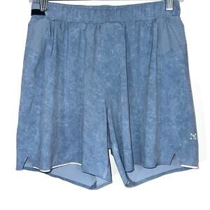 Lululemon Men’s Surge Short 6” Lined in GDYY Blue Size Small